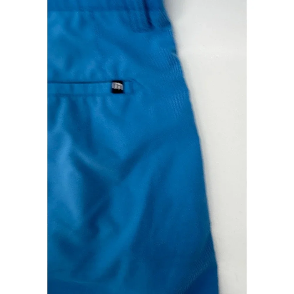 TravisMathew Beck Mens Blue Tech Golf Shorts Size 34 Stretch Performance 73706-0